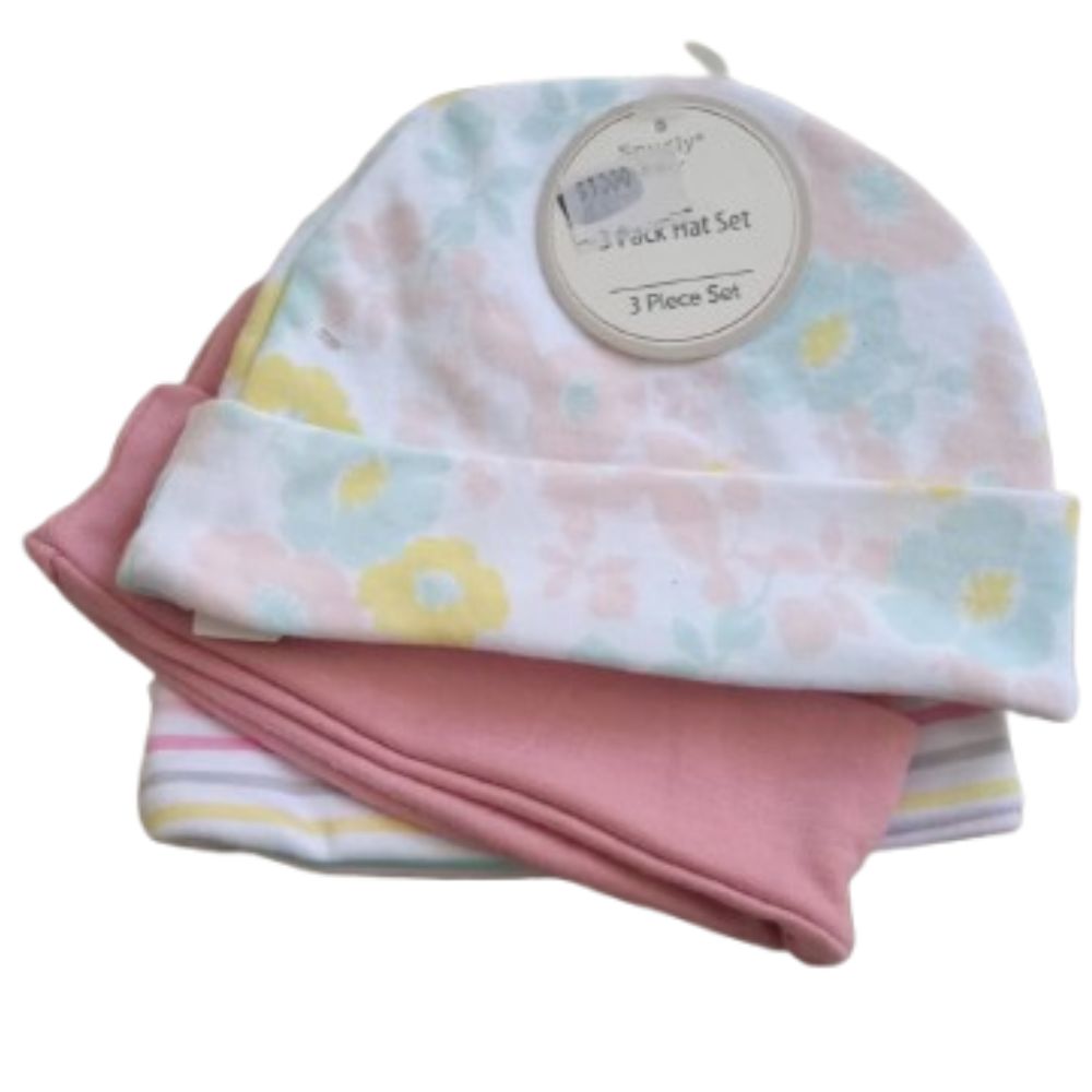 Hats (3 Pack): 0 - 3 mths