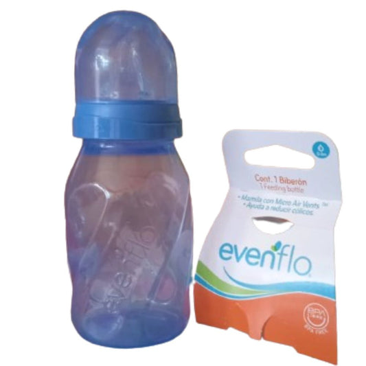 Evenflo Plastic Feeding Bottle (4oz)