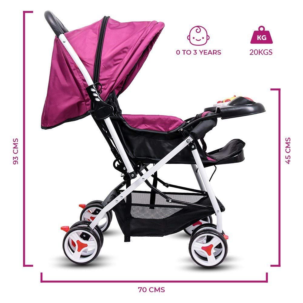 Stroller with Musical Chimes