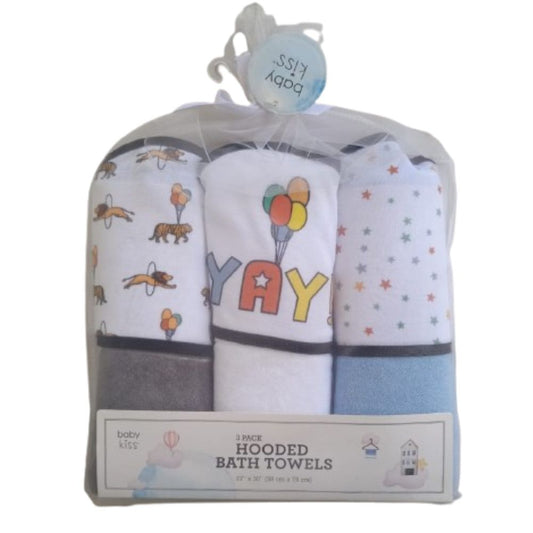 Hooded Bath Towels – Pack of 3