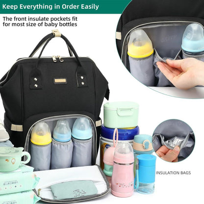 Knapsack Diaper Bag – Stylish, Spacious & Hands-Free Convenience