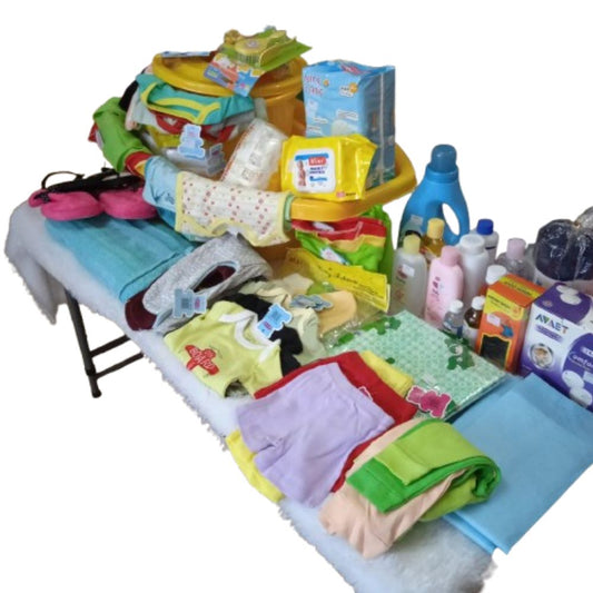 Baby Packed Bathset with Mother & Baby Essentials