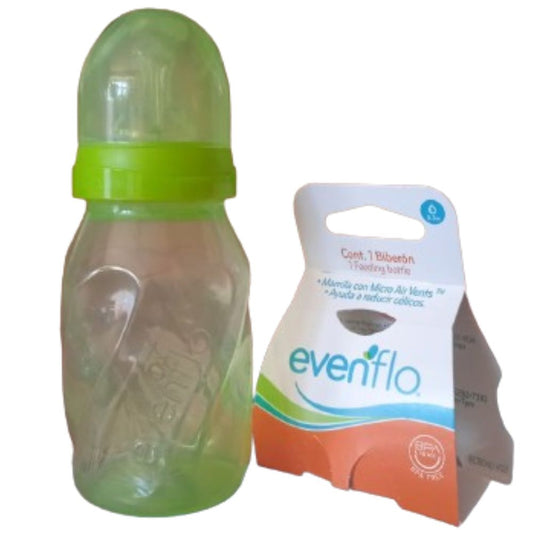 Evenflo Plastic Feeding Bottle (4oz)