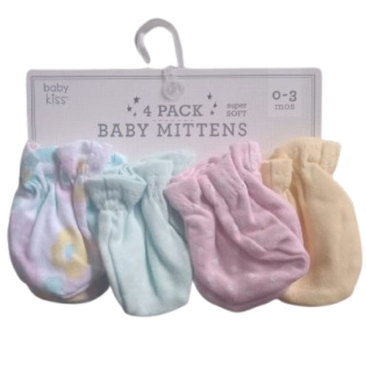 Baby Mittens (4-Pack)
